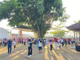 Kegiatan GERMAS di Kalurahan Pampang Berlangsung Meriah dan Penuh Semangat